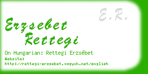 erzsebet rettegi business card