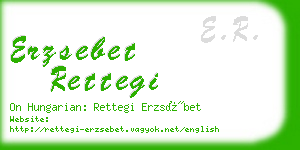 erzsebet rettegi business card